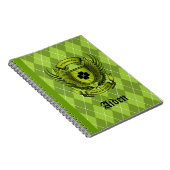 アイリッシュクレストサンパトリックスデイノートブック ノートブック (右側)