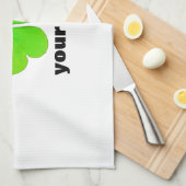 アイリッシュクローバーカスタマイズタオル! キッチンタオル (四つ折り)