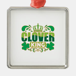アイリッシュクローバーキング メタルオーナメント