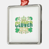 アイリッシュクローバーキング メタルオーナメント (左)