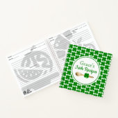 アイリッシュグお気に入りのリーンシャムロックレシピ ノートブック (内部)