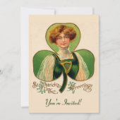 アイリッシュグラスパーティの招待状 招待状 (正面)