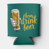 アイリッシュグリーンのセント・パトリック生まれのビール飲み日 缶クーラー (正面)