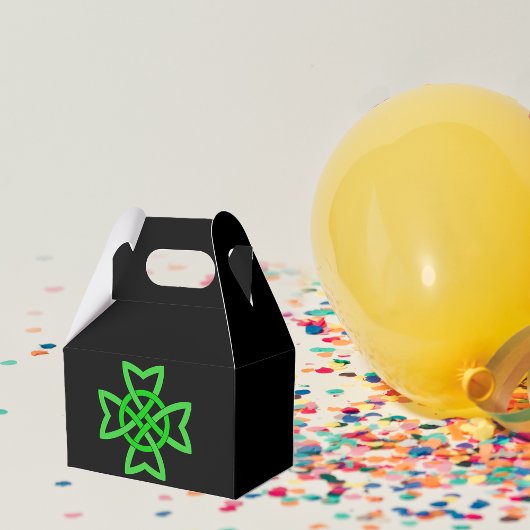 アイリッシュグリーンケルト結び目模様 フェイバーボックス