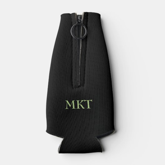 アイリッシュグリーンケルト結び目模様 ボトルクーラー (裏面)