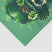 アイリッシュグリーンスカルフラワーズハットデクページR 141 薄葉紙 (詳細)