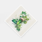 アイリッシュグリーンビール スタンダードランチョンナプキン (角)