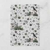 アイリッシュグリーンフローラ結婚スカルズWebサイトQRコード エンクロージャーカード (裏面)