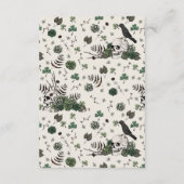 アイリッシュグリーンフローラ結婚スカルズWebサイトQRコード エンクロージャーカード (裏面)