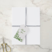 アイリッシュグリーン結婚シャムロック ギフトタグ (より糸付き)