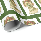 アイリッシュケルト三位一体ノットエンジェル ラッピングペーパー (ロールコーナー)