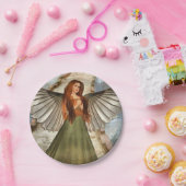 アイリッシュケルト天使クリスマスセントパトリックパーティー ペーパープレート (パーティー)