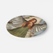 アイリッシュケルト天使クリスマスセントパトリックパーティー ペーパープレート (アングル)