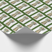 アイリッシュケルト天使30x6インチラッピング紙 ラッピングペーパー (角)