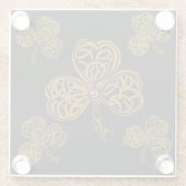 アイリッシュケルト芸術 ガラスコースター (裏面)