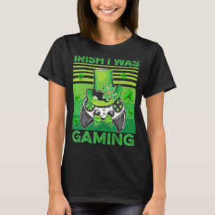 アイリッシュゲーマー私はゲーミングコントローラーSt Patr Tシャツ