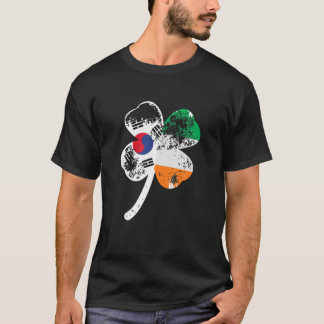 アイリッシュコリアシャームロックSt patricks day Tシャツ