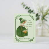 アイリッシュコリーン葉書 ポストカード (スタンド正面)