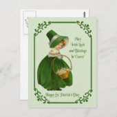 アイリッシュコリーン葉書 ポストカード (正面/裏面)