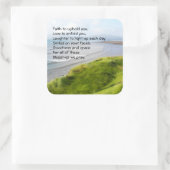 アイリッシュコーストラ賛美イン祈りの言葉 スクエアシール (バッグ)