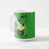 アイリッシュコーヒーのマグの運 コーヒーマグカップ (正面左)