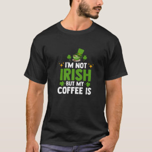 アイリッシュコーヒーアイルランドラッキーリーフセントパトリックの日 Tシャツ