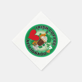 アイリッシュコーヒーアフシオナド スタンダードカクテルナプキン