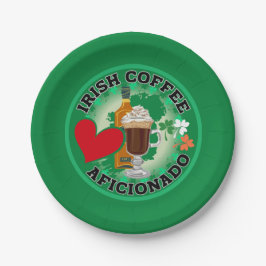 アイリッシュコーヒーアフシオナド ペーパープレート