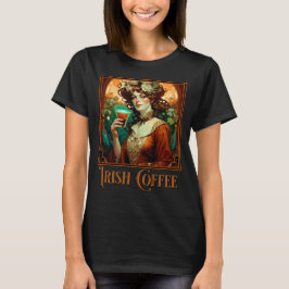アイリッシュコーヒーアールヌーボー Tシャツ