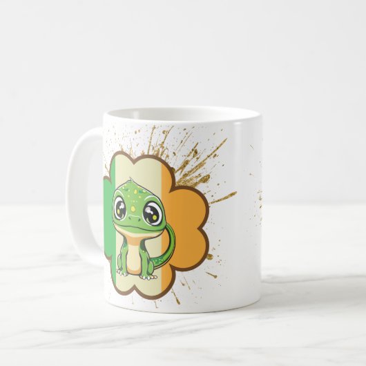 アイリッシュコーヒーマグの運 コーヒーマグカップ (正面左)