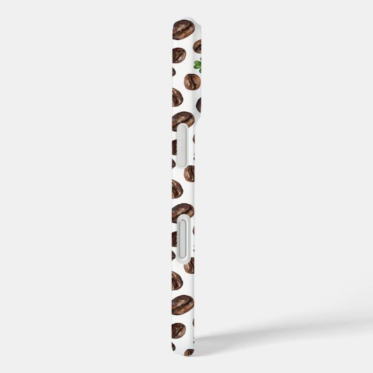 アイリッシュコーヒー豆としゃむろっくがデザインされた面白いギフト Case-Mate iPhoneケース (裏面 / 右)