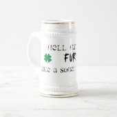 "アイリッシュコーヒー"のマグ ビールジョッキ (正面左)