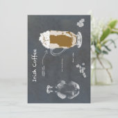 アイリッシュコーヒー 招待状 (スタンド正面)