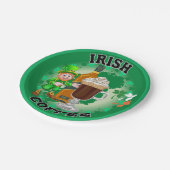 アイリッシュコーヒー – An Elixir. ペーパープレート (アングル)