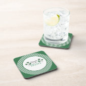 アイリッシュコ誇りを持ったースターのセットになるグリーンシャムロック コースター (右側)