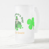 アイリッシュサミービールマグ フロストグラスビールジョッキ (正面右)