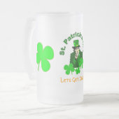 アイリッシュサミービールマグ フロストグラスビールジョッキ (正面左)