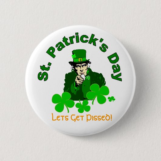 アイリッシュサミーボタン 缶バッジ (正面)