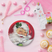 アイリッシュサンタ、アイリッシュクリスマス、アイルランド、アイルランド ペーパープレート (パーティー)