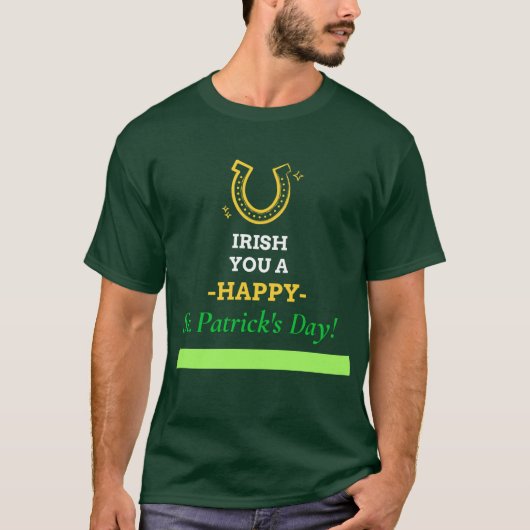 アイリッシュサンパトリックの日! Tシャツ (正面)