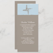 アイリッシュサンブリジッド十字架 |第一聖餐式 招待状 (正面/裏面)