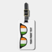 アイリッシュシェーカスタムズの荷物タグ ラゲッジタグ (正面縦)