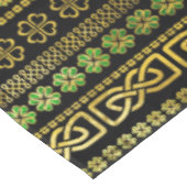 アイリッシュシャムロックフォーリーフラッキークローバー テーブルクロス (アングル)