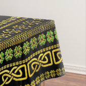 アイリッシュシャムロックフォーリーフラッキークローバー テーブルクロス (インサイチュ)