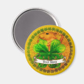 アイリッシュシャムロックマウス磁石 マグネット (正面/裏面)