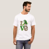 アイリッシュシャムロックラッキー格言 Tシャツ (正面フル)