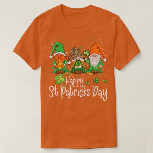 アイリッシュシャムロック格言ハッピーSt patricks day おもしろい Tシャツ (デザイン正面)