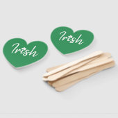 アイリッシュシャムロックSt patricks day ハンドファン (組立なし)