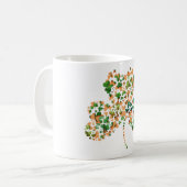 アイリッシュシャームロック コーヒーマグカップ (正面左)