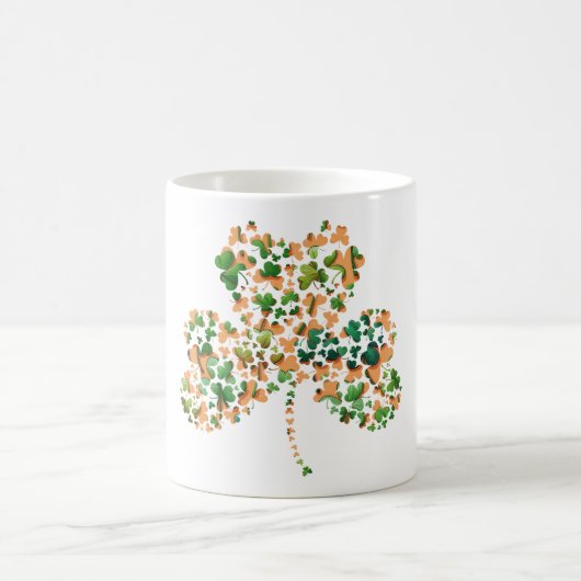 アイリッシュシャームロック コーヒーマグカップ (中央)